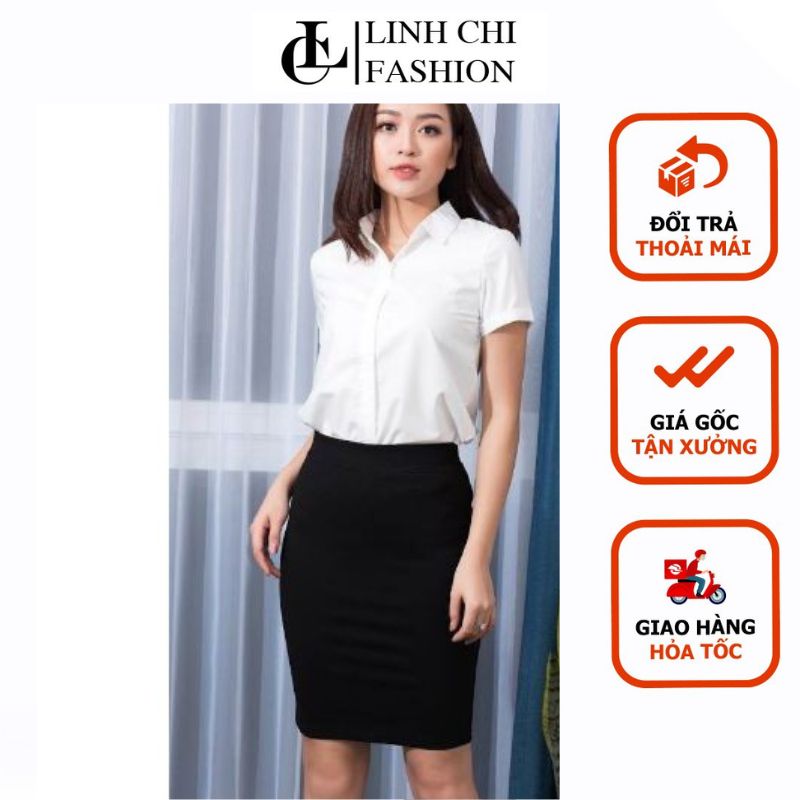 CHÂN VÁY ÔM CÔNG SỞ CAO CẤP VẢI TUYẾT MƯA LOẠI 1 MÃ LC29 DÀI 45CM