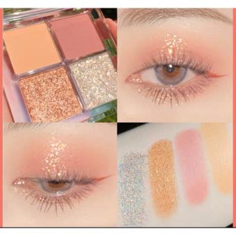 Bảng Phấn Mắt Nhũ DIKALU 4 Ô