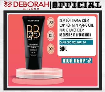 Kem Nền Deborah BB Cream 5 in 01 30ml
