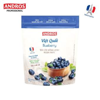 ANDROS - Việt quất đông lạnh (Blueberry Frozen ) - Túi 300g