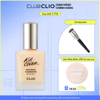 Kem Nền Clio Kill Cover New Matte Foundation Spf20, Pa++ 38G