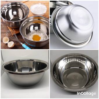 🍵 Âu trộn bột / Tô trộn bột inox cao cấp D28