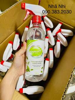 DUNG DỊCH RỬA TAY SẠCH KHUẨN HAPICARE CHAI 500ML