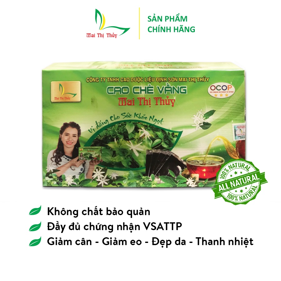 Cao chè vằng mai thị thuỷ