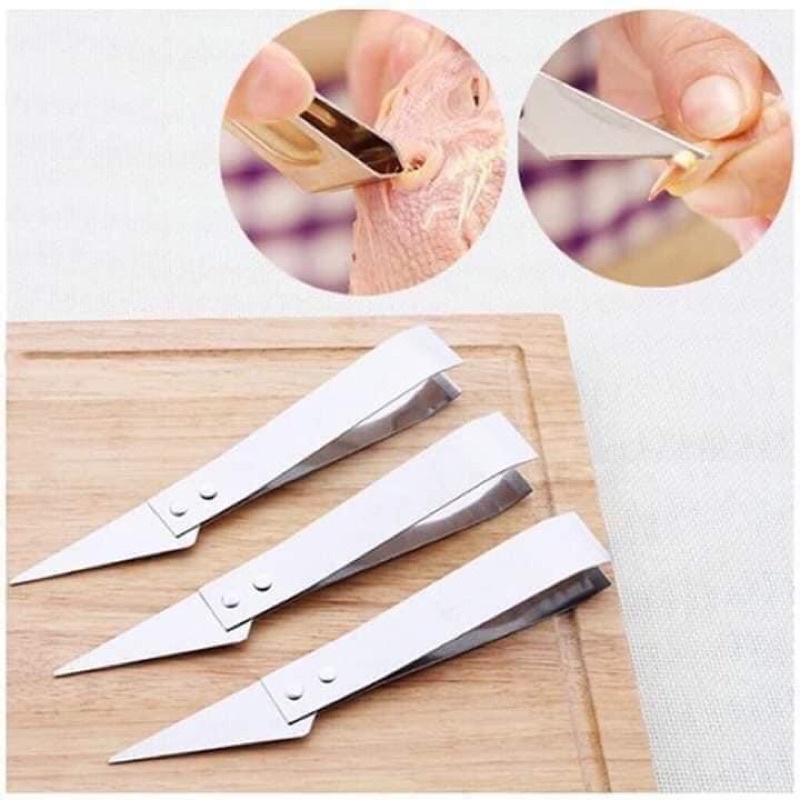 Nhíp nhổ lông gà vịt đa năng 2 trong 1