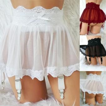 Adisputent , Thắt Lưng Nịt Bít Tất Ren, Xuyên Thấu Nịt Tất, Đám Cưới Váy Lưới Treo Đai Nịt Dây Đai Treo Nhảy Vớ Bốn Hàng Khuy Có Thể Điều Chỉnh