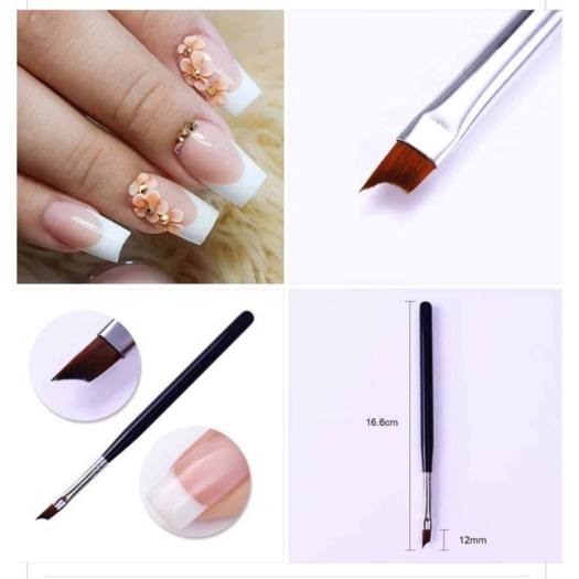 Cọ phen đầu móng - Cọ french nail chuyên dụng cho dân làm móng