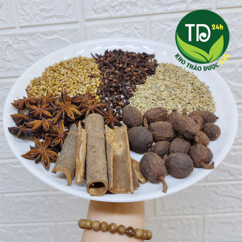 Set gia vị nấu phở bằng thảo dược hoàn toàn tự nhiên, 100% thiên nhiên, cực thơm ngon, tiện sử dụng I Kho Thảo Dược 24h