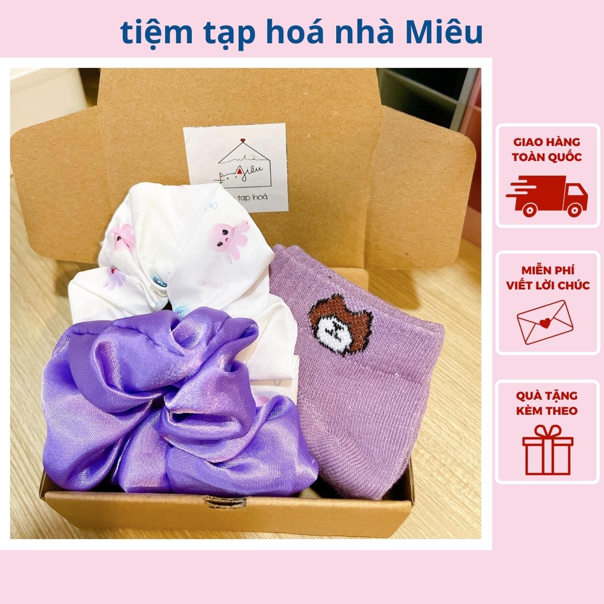 Set quà tặng sinh nhật bạn gái, người yêu, bạn thân, chị em gái - tiệm tạp hoá nhà Miêu