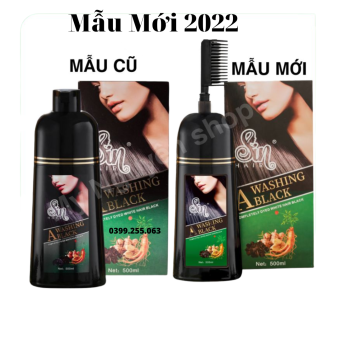 Dầu gội Sin Hair phủ bạc đen tóc Nhật bản chính hãng
