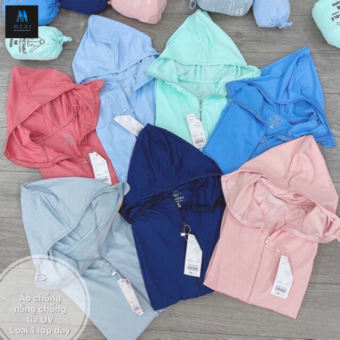 Áo chống nắng nữ MEXI thông hơi vải kim cương siêu mát phụ kiện thời trang nữ MEXI