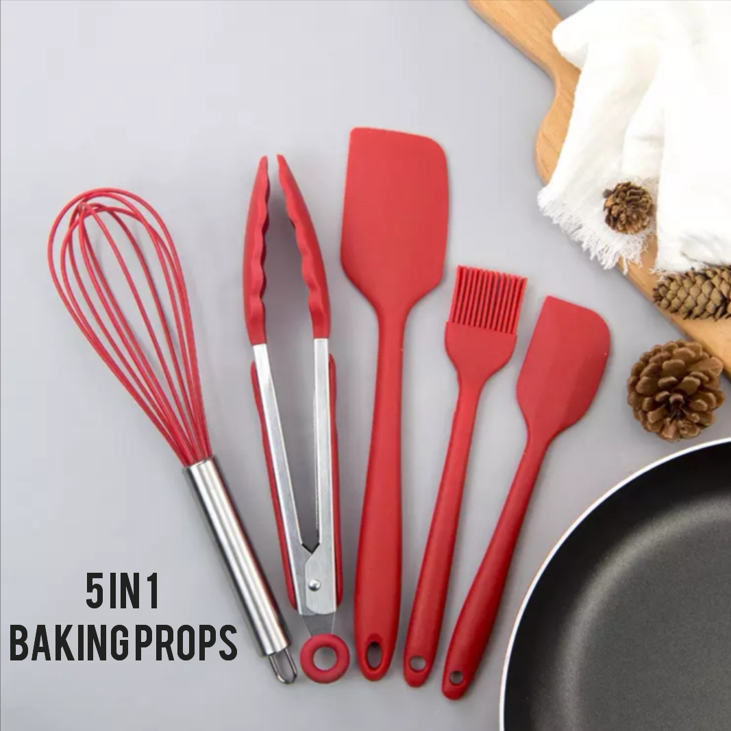 Macron Color Silicone Oil Brush Kitchen Pancake Diy Baking Tool Scraper