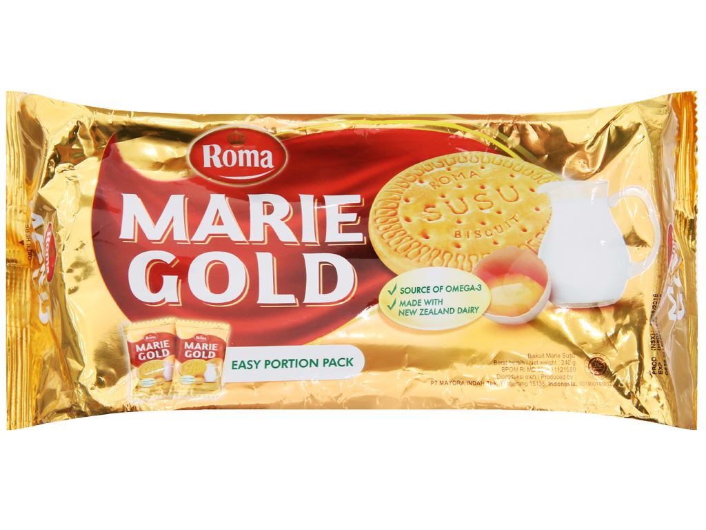 Bánh Quy Marie Gold 240g