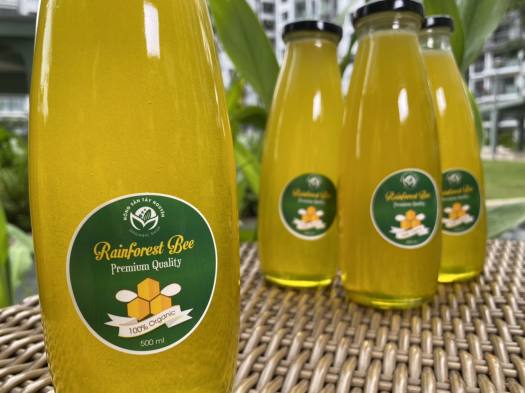 mật ong bạc hà nguyên chất