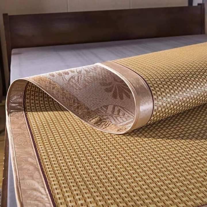 Hàng loại 1] chiếu điều hòa loại dầy sợi mây tổng hợp cao cấp, chiếu điều hòa thông minh thoáng khí, mát rượi viền vải/