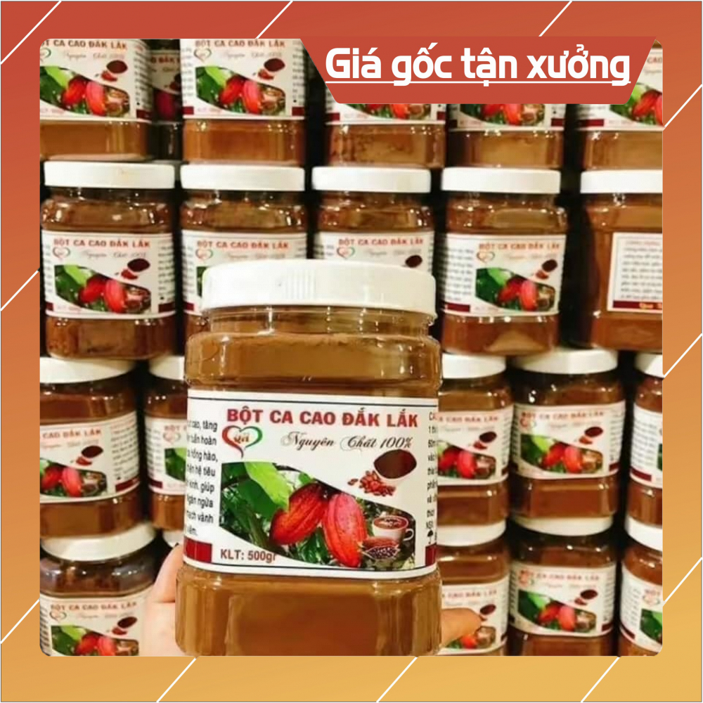 Bột cacao Đăk Lawk nguyên chất tại quê nhà đảm bảo hàng loại 1, không pha tạp chất