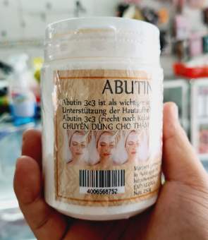 Kem kích trắng Abutine 3C3 Thái Lan hộp 250Gr hủ Vàng - KÍCH SIÊU TRẮNG DÙNG TRỰC TIẾP BODY HOẶC TRỘN