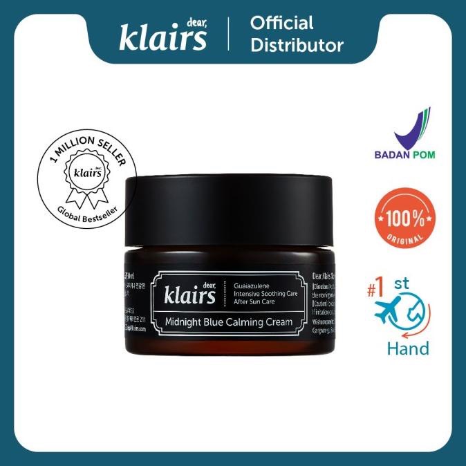 Kem dưỡng phục hồi da Klairs Midnight Blue Calming Cream