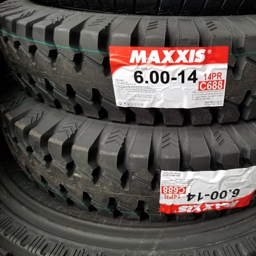 Lốp ô tô 600-14 Maxxis C688 14Pr gai ngang