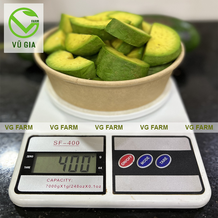 Vg farm bơ 034/ bơ booth cắt sẵn - trái già hái trực tiếp tại vườn không lo hoá chất - cơm vàng, sáp dẻo bao ăn - cơm vàng, sáp dẻo bao ăn