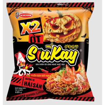 MÌ SIUKAY VỊ HẢI SẢN 128gr (có sỉ thùng)