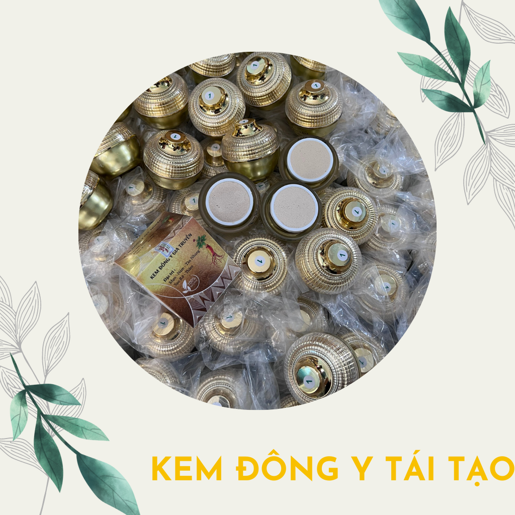 [4/4 HOÀN TIỀN 15%] [HCM]Sản phẩm thiên nhiên Kem Đông y tái tạo hủ tỏi sạch mụn nám tan nhang giúp trắng da sạch mụn trắng hồng rạng rỡ