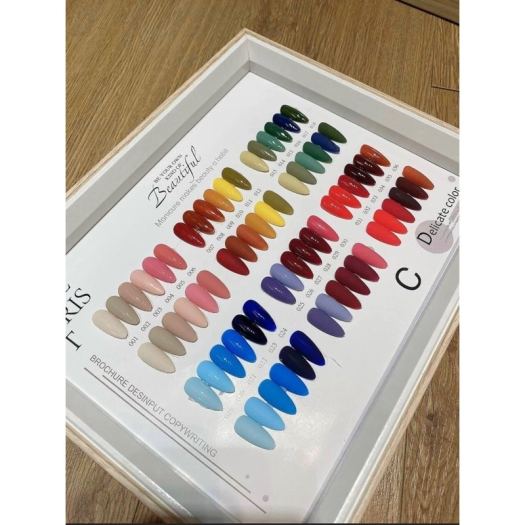 Set sơn gel 36 màu tặng bảng màu