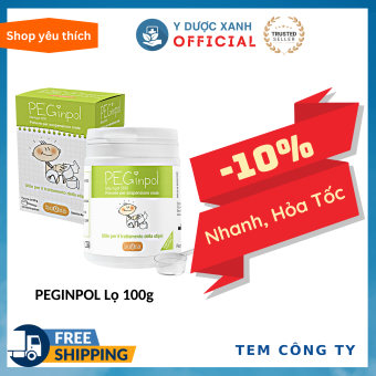 PEGINPOL Lọ, 100g, Bột nhuận tràng cho trẻ em - Y Dược Xanh