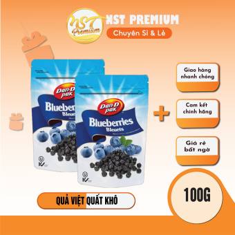 VIỆT QUẤT KHÔ NHẬP KHẨU TRỰC TIẾP TỪ MỸ CHỐNG OXY CAO - NATURAL DRIED BLUEBERRY 100G