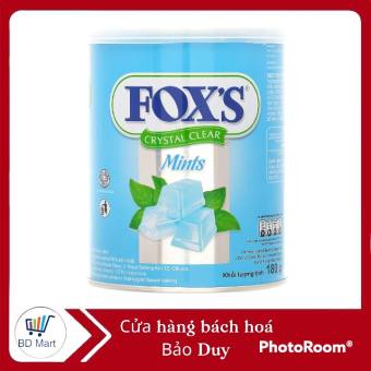 Kẹo Fox's hương bạc hà hộp 180g