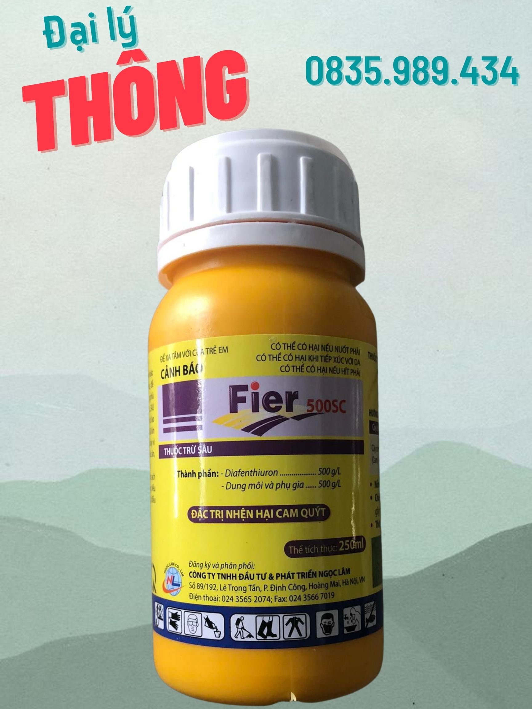 Fier 500sc - chuyên diệt nhện đỏ cho cây trồng