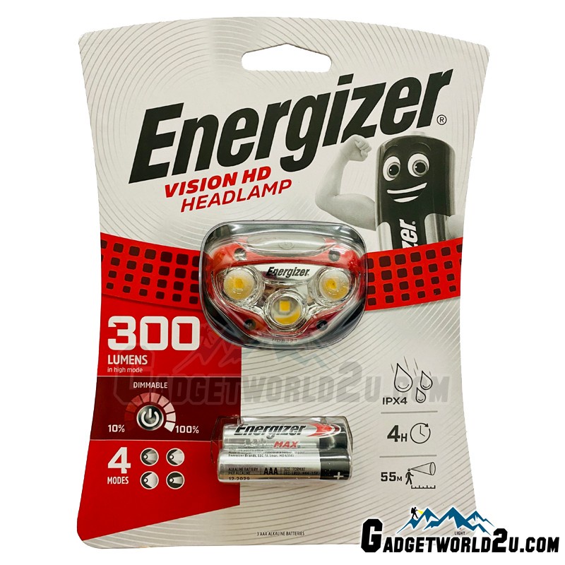 energizer head lamp