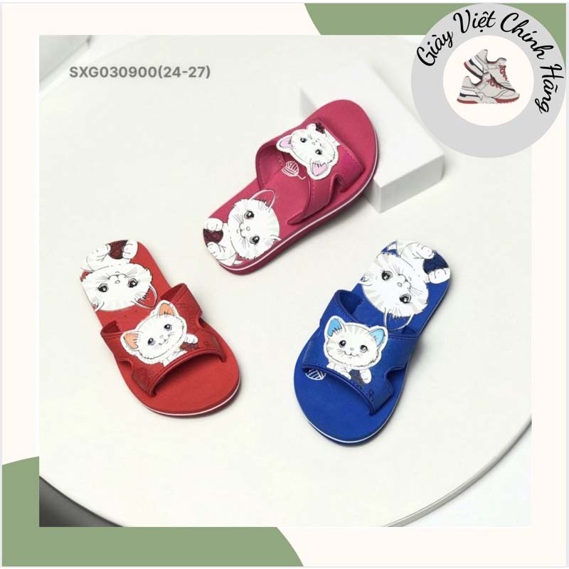 Dép lê bé gái 24-27 dép lê xốp blti mèo con kitty sxg030900 21502