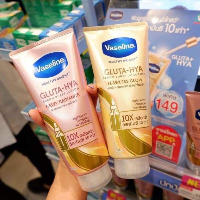 Dưỡng thể Vaseline Gluta Hya 10x
