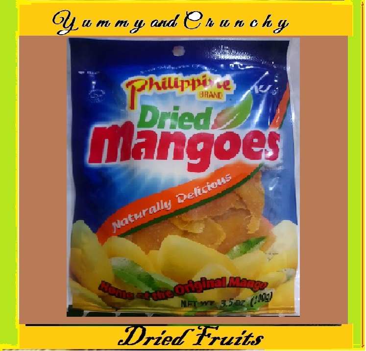 Philippine Brand Dried Mangoes 100g 