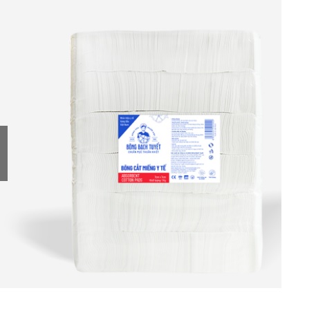 [HCM]BÔNG CẮT 7x7CM - 500G BÔNG BẠCH TUYẾT