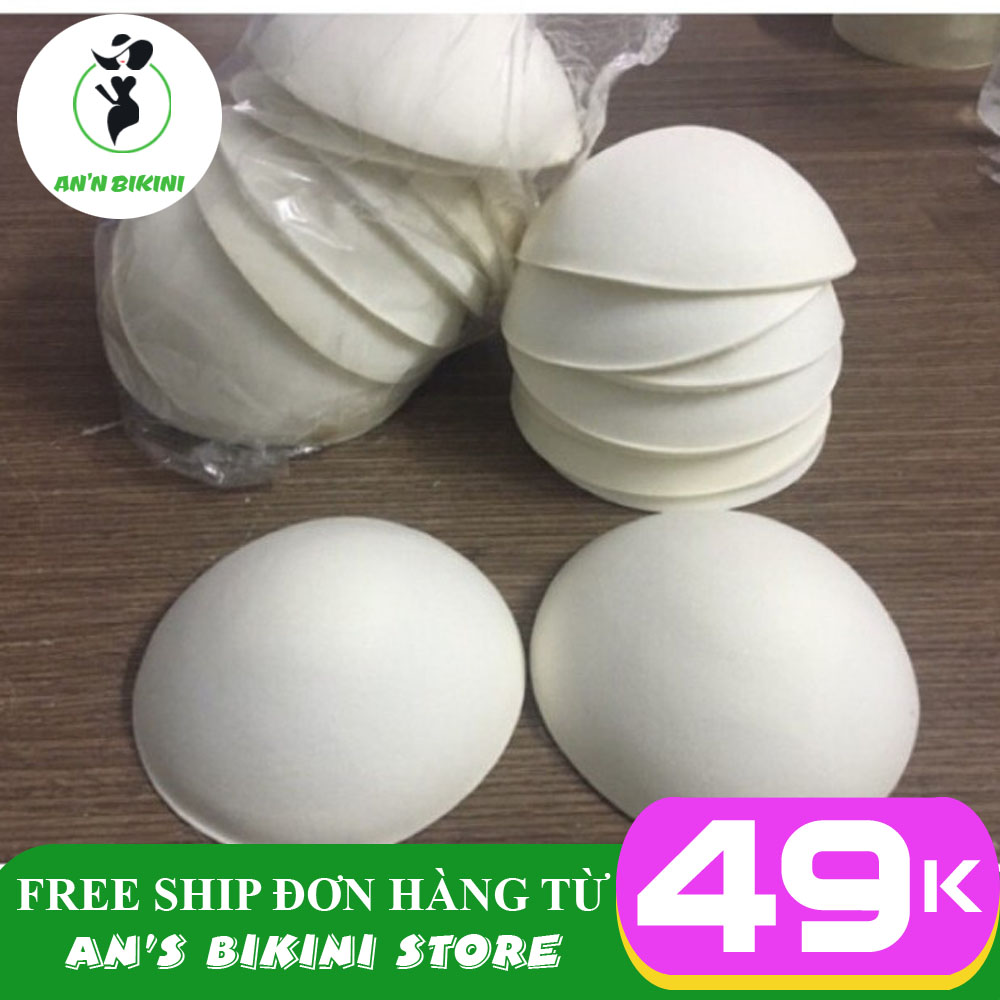 Miếng mút độn nâng ngực phụ kiện đồ bơi bikini PKBK01
