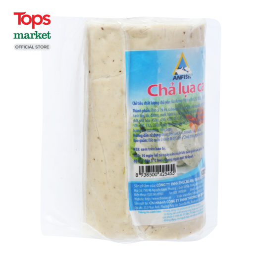Chả Lụa Cá AnFish 500G - Siêu Thị Tops Market