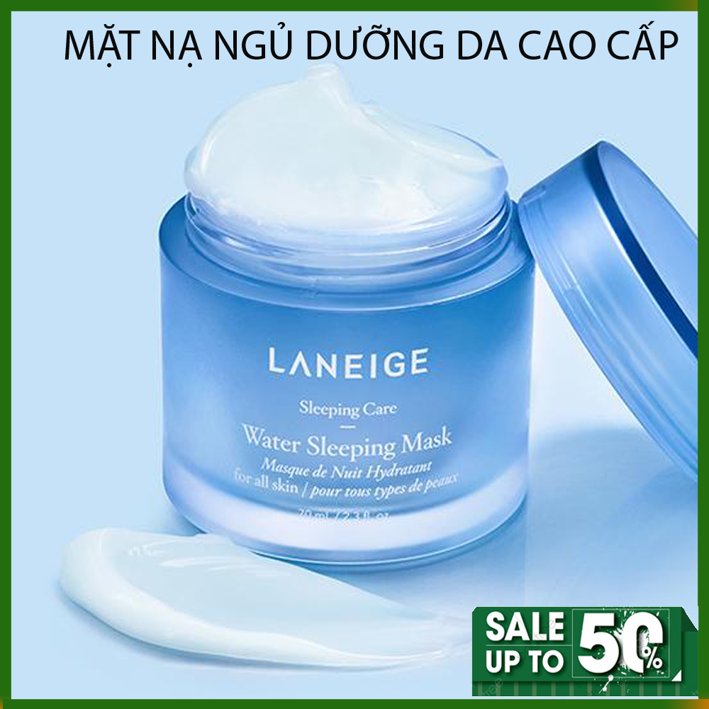 Mặt Nạ Ngủ Laneige - Sản phẩm phù hợp với mọi loại da, Giải pháp cho tình trạng da thiếu nước, thiếu ẩm cần được tăng cường dưỡng ẩm vào ban đêm,Da mệt mỏi thiếu sức sống.