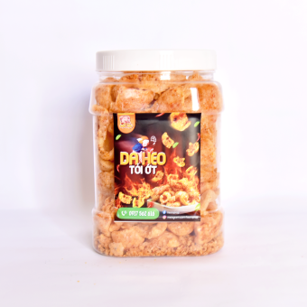 Da heo Tỏi ớt Roprop _Hủ - Da heo tỏi ớt chiên giòn