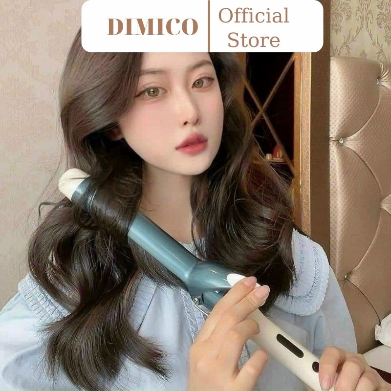 Máy uốn tóc xoăn Hàn Quốc Koremi làm tóc xoăn lọn to nhỏ bồng bềnh cao cấp cho Salon DIMICO D3.011