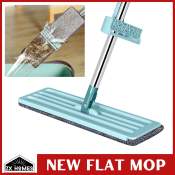 ZX HOMES 360° Rotation Microfiber Flat Mop