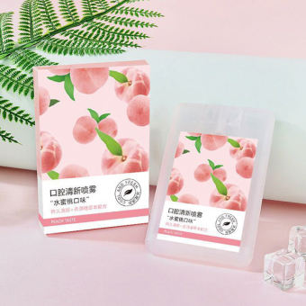 Xịt Thơm Miệng Heyxi Vị Đào, Trà Xanh Thơm Mát XTM