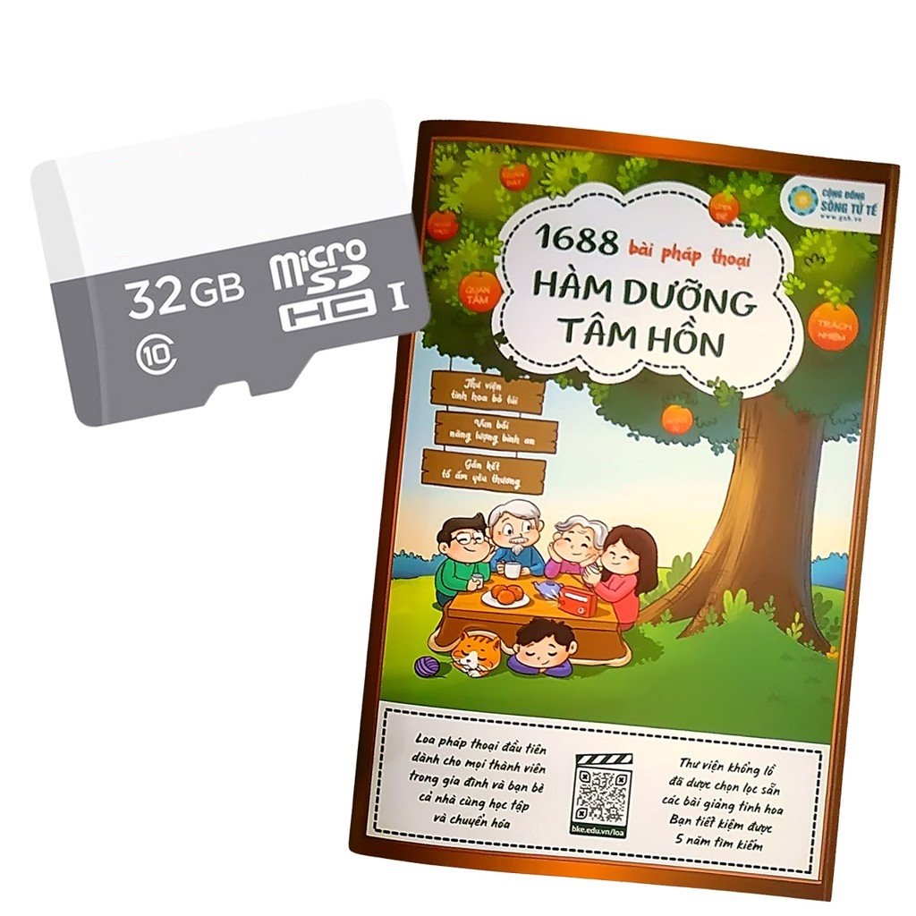 Thẻ nhớ pháp thoại - thư viện 1688 bài hàm dưỡng tâm hồn