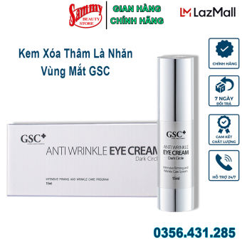 Kem xóa thâm là nhăn vùng mắt GSC Anti Wrinkle Eye Cream 15ml