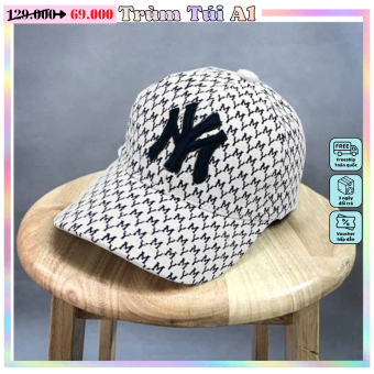 nón kết  mũ nón kết nón kết nam nón nam nón nữ nón kết nữ mũ kết Vải Kaki in chữ NY nam nữ