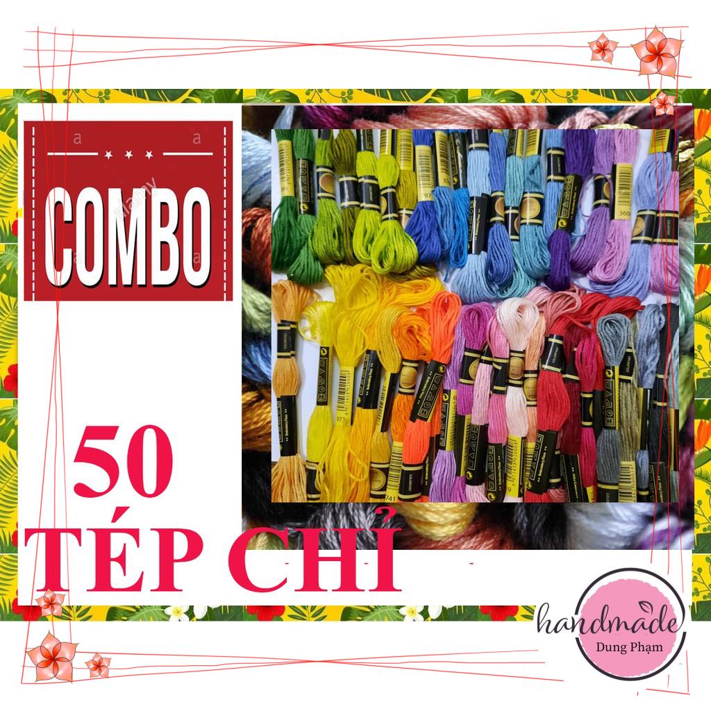 🌿combo 50 tép chỉ cxc - shop giao màu ngẫu nhiên 🌿
