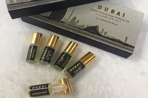 Set nước hoa duu bia 5 chai
