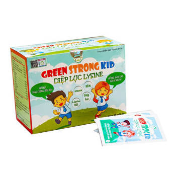 Diệp Lục Lysine Strong Kid giúp bé ăn ngon hết táo bón