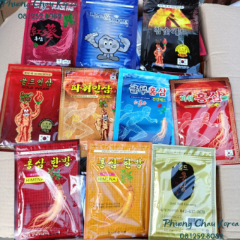 Cao dán hồng sâm Hàn Quốc